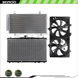 Cooling Fan Radiator AC Condenser Car Kit Fit For 2012 2013-2017 Toyota Camry