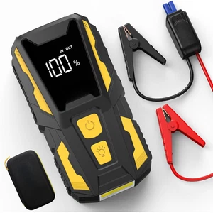 5000A Car Jump Starter 12V Battery Pack Portable Power Bank for 10L Gas 8L