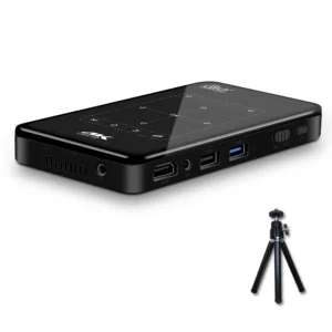 Home Theater 4K Smart DLP Mini Projector Android WiFi Bluetooth 4000mAh 8/32GB