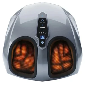 MIKO Foot Massager Machine with Deep-Kneading, Compression, Shiatsu, and Heat...
