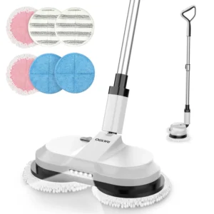 Cordless Electric Mop,Spin Mop for Floor Cleaning,Spray Mop with 300ML