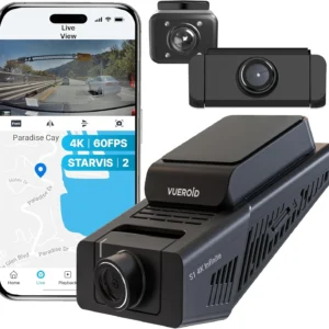 Vueroid S1 Infinite 4K + 2.5K + 2.5K - 3 Channel Dashcam (512GB)
