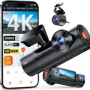 Vantrue N4 Pro S (N4 Pro S) 3 Channel Dashcam 4K + 1080P + 2.5K Optional LTE